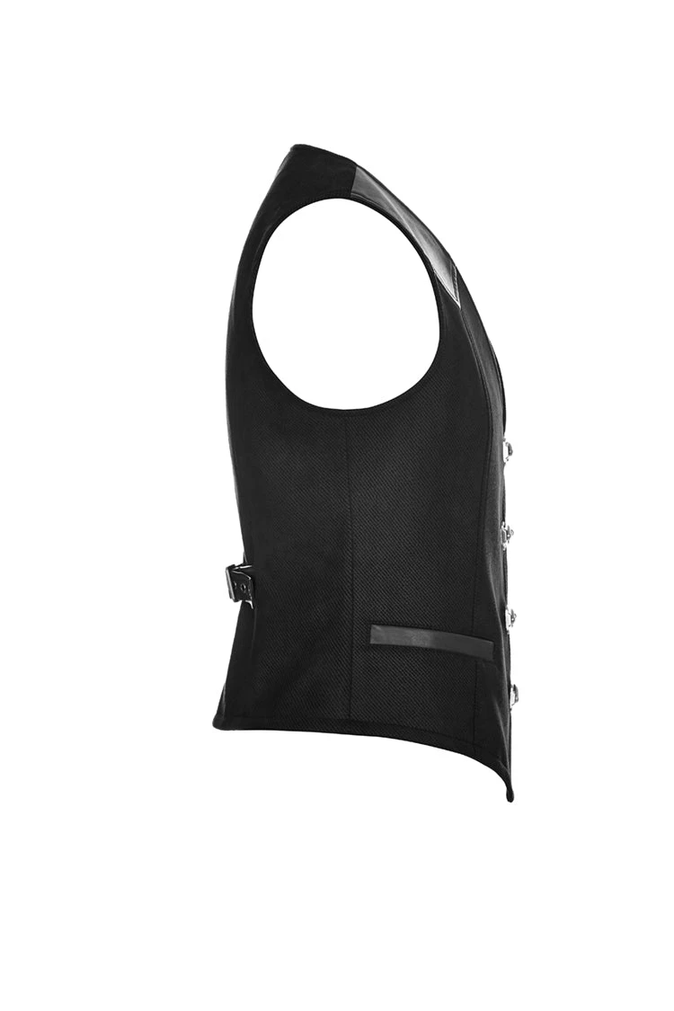 Punk Rave Duke Of Burgundy Vest 6 Punk Rave Duke Of Burgundy Vest - Image 6