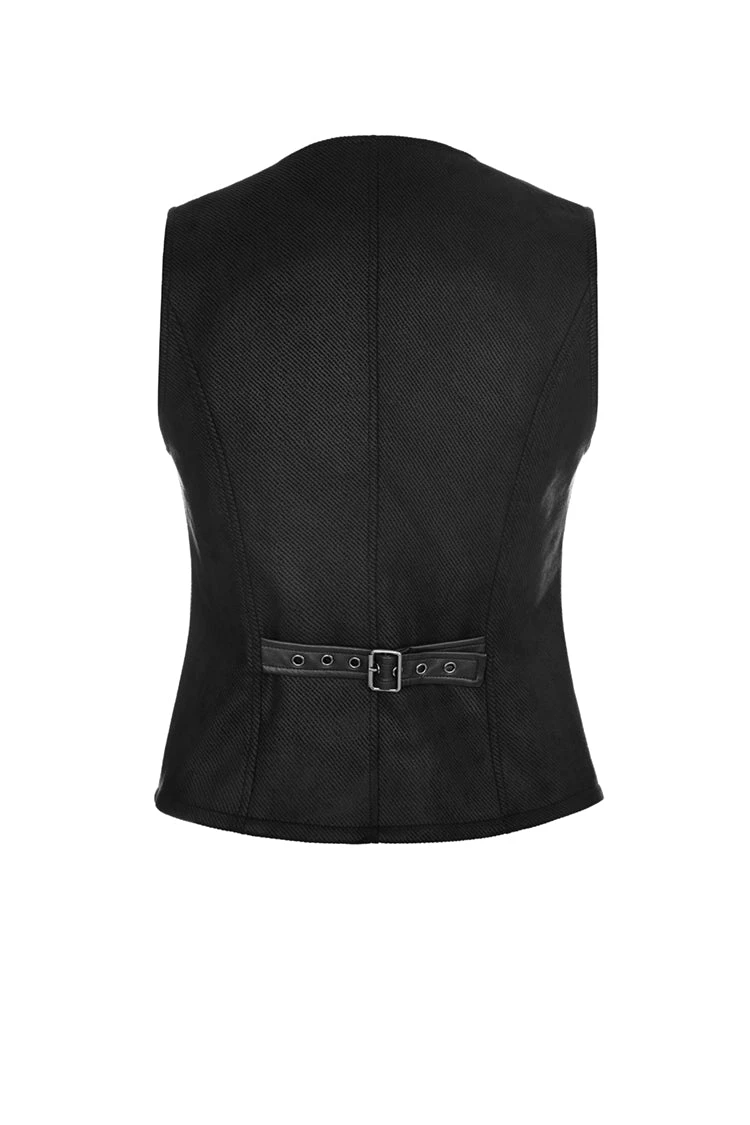 Punk Rave Duke Of Burgundy Vest 5 Punk Rave Duke Of Burgundy Vest - Image 5