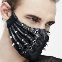Devil Fashion Riveting Mask