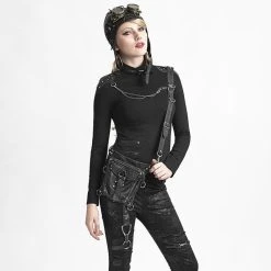 Punk Rave Hooked-up Shoulder And Belt Purse