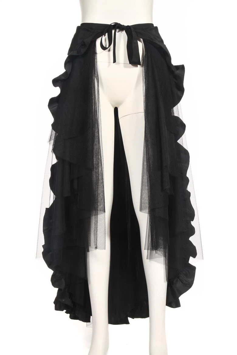 Steampunk Half Skirt RQ-BL Steampunk Half Skirt -PUNK RAVE Sales 12 a12487e5 8854 4002 bc80