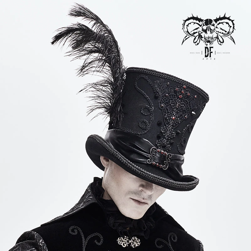 Duke of Wellington Hat Devil Fashion Duke Of Wellington Hat -PUNK RAVE Sales 1 056d9e8c bc9a 481b 8a03