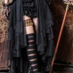 RQ-BL Steampunk Half Skirt