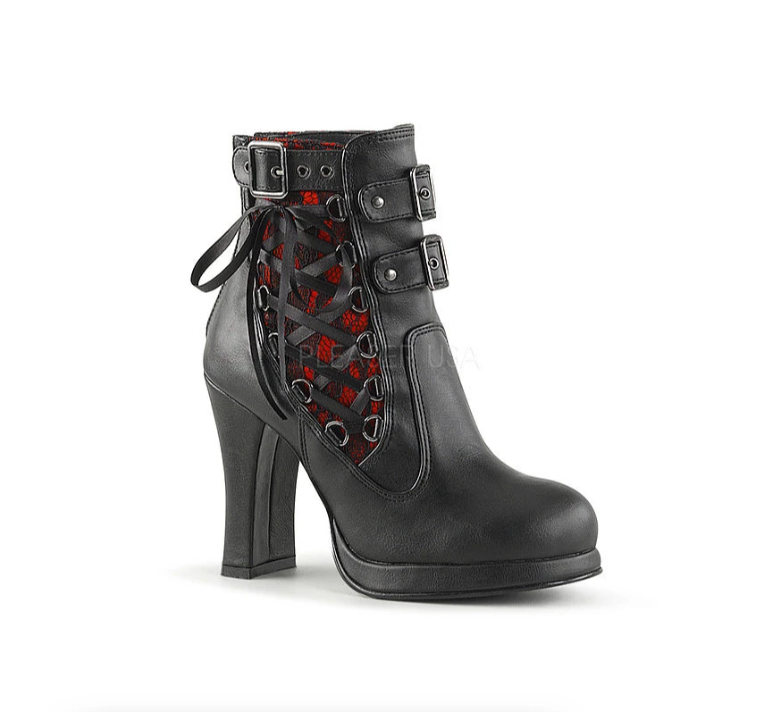 Crypto Ankle Boots Demonia Crypto Ankle Boots -PUNK RAVE Sales 2018 11 07 21 14