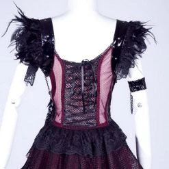 RQ-BL Feathery Fantasy Dress -PUNK RAVE Sales 21079BR 18 1200x