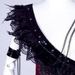 RQ-BL Feathery Fantasy Dress -PUNK RAVE Sales 21079BR 20 1200x