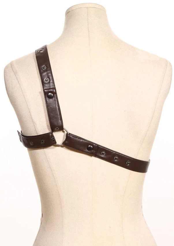 RQ-BL Steampunk Led Light Chest Harness (Unisex) 9 RQ-BL Steampunk Led Light Chest Harness (Unisex) - Image 9