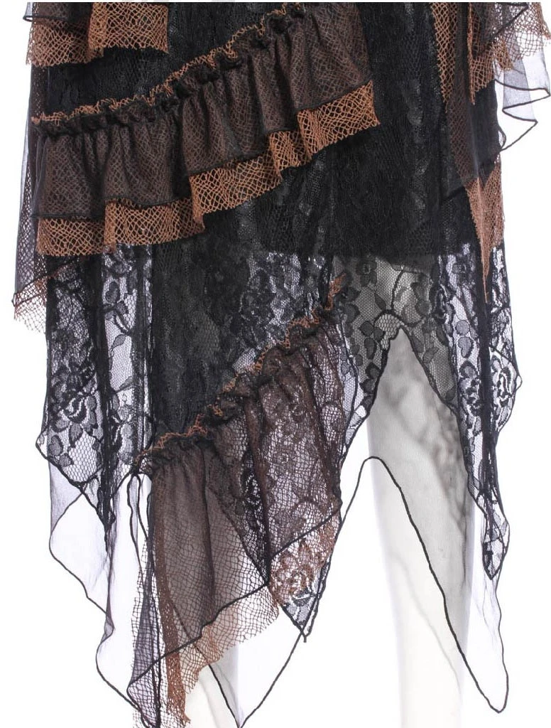 RQ-BL Alexia Steampunk Skirt 6 RQ-BL Alexia Steampunk Skirt - Image 6