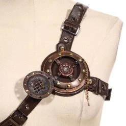 RQ-BL Steampunk Led Light Chest Harness (Unisex)