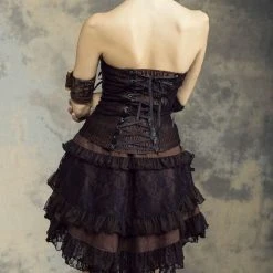 RQ-BL Steampunk Corset Top 2 RQ-BL Steampunk Corset Top -PUNK RAVE Sales 5656 1200x