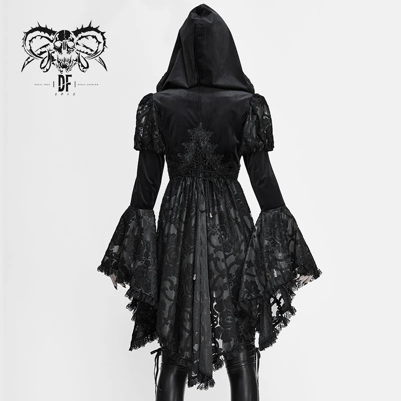 ALEXIA HOODED TAILCOAT Devil Fashion ALEXIA HOODED TAILCOAT -PUNK RAVE Sales 567042f830a15bcefdc659371169a57e b703c6aa d970 4867 af7b