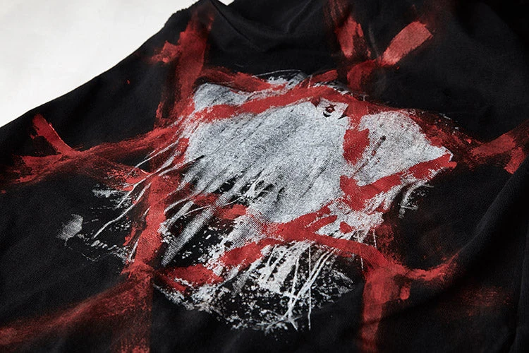 Fringe Dweller Sleeveless Hoodie Punk Rave Fringe Dweller Sleeveless Hoodie -PUNK RAVE Sales