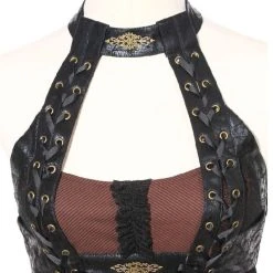 RQ-BL Steampunk Corset Top 4 RQ-BL Steampunk Corset Top -PUNK RAVE Sales 7878 1200x