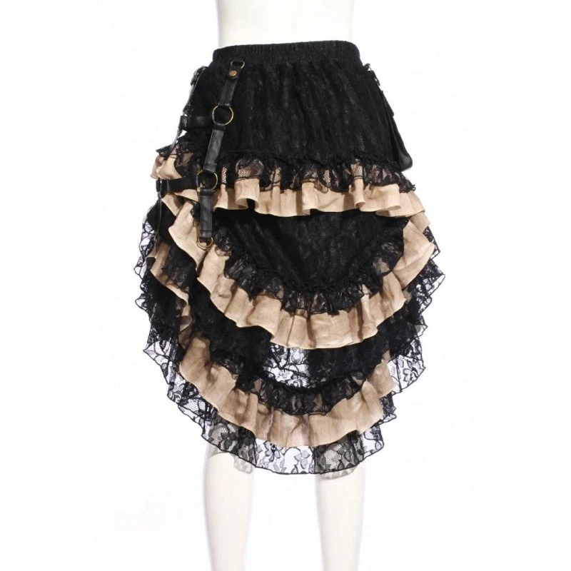 RQ-BL Violetta Steampunk Skirt 9 RQ-BL Violetta Steampunk Skirt - Image 9