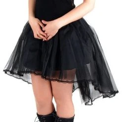 Punk Rave Asymmetry Burlesque Skirt