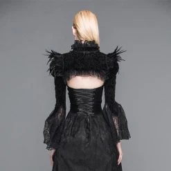 Devil Fashion Feathers And Lace Shrug 3 Devil Fashion Feathers And Lace Shrug -PUNK RAVE Sales CA005 800 e3c3d6b2 f8a1 4683 b9cc 55d9607fd345 1200x