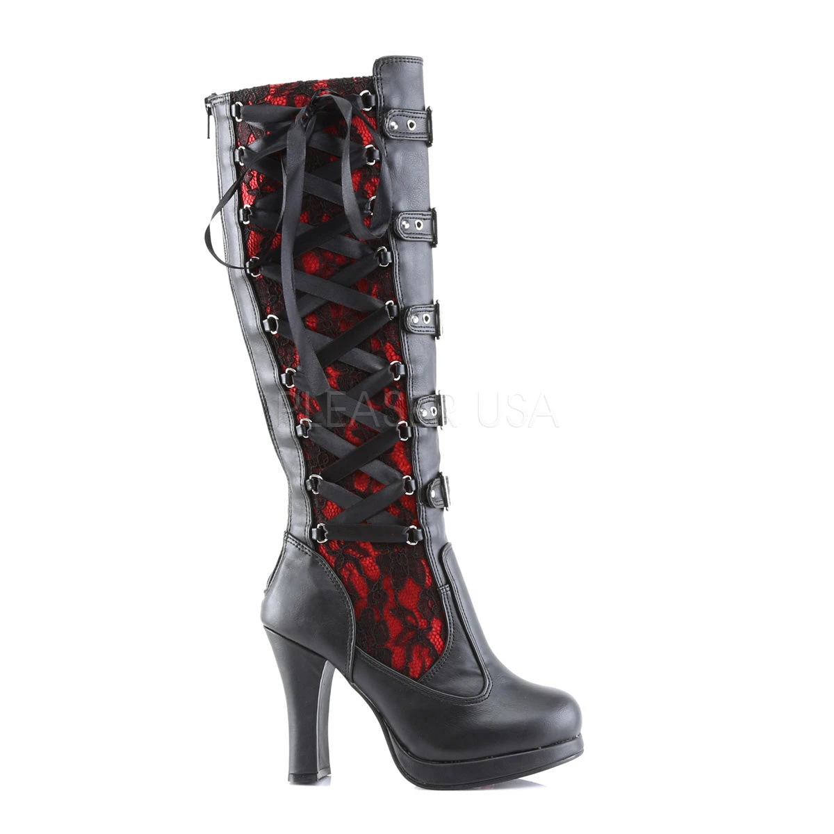 Steampunk Corset Boots (Last One US-6) Demonia Steampunk Corset Boots (Last One US-6) -PUNK RAVE Sales CRYPTO 106 B