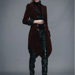 Devil Fashion Victorian Lady Tailed Jacket -PUNK RAVE Sales CT02002 4 1200x