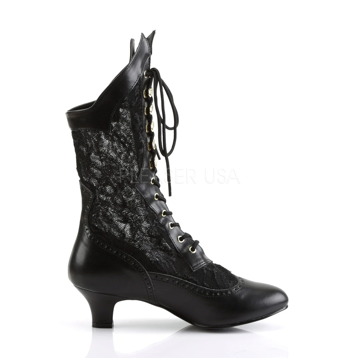 Funtasma Victorian Pioneer Ivory Boots 2 Funtasma Victorian Pioneer Ivory Boots - Image 2