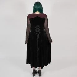 Punk Rave Little Naughty Witch Dress | Plus Size -PUNK RAVE Sales DQ 511 4 1200x
