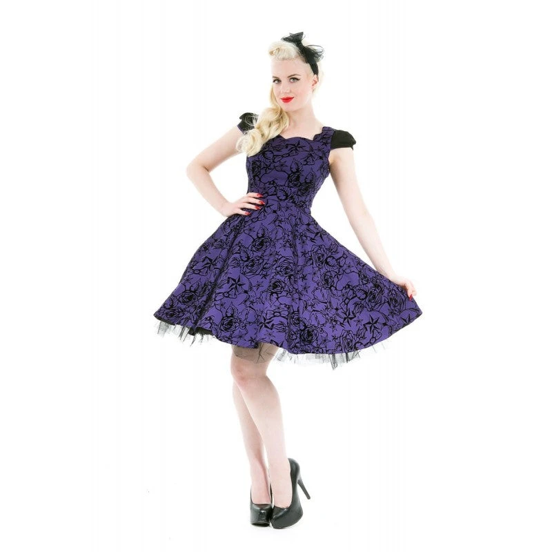 Hearts & Roses London Purple Passion Dress 1 Hearts & Roses London Purple Passion Dress