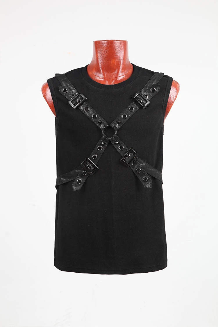 Punk Rave Gothic Cross Top 4 Punk Rave Gothic Cross Top - Image 4
