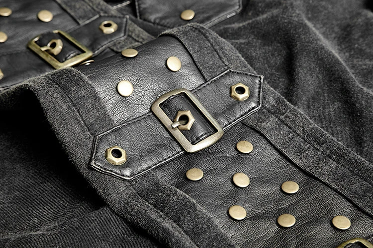 Steampunk Mercenary Top Punk Rave Steampunk Mercenary Top -PUNK RAVE Sales