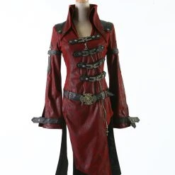 Punk Rave Black Crusade Coat