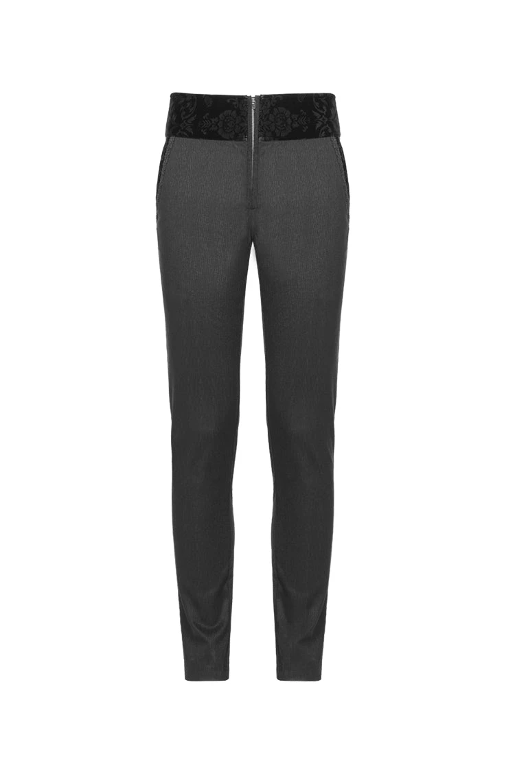 Victorian Gentleman Pants Spiral Direct Skull Armor T-shirt -PUNK RAVE Sales