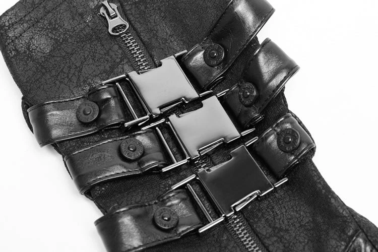 Punk Rave Post Apocalyptic Fingerless Gloves 6 Punk Rave Post Apocalyptic Fingerless Gloves - Image 6