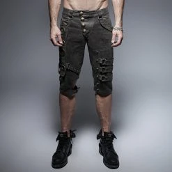 Punk Rave Dieselpunk Shorts