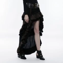 Punk Rave Steampunk Baroness Skirt 2 Punk Rave Steampunk Baroness Skirt -PUNK RAVE Sales Q 347 3 1200x