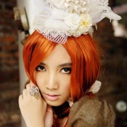 RQ-BL Black Pearl Head Piece