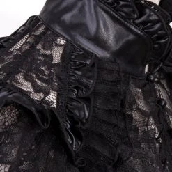 RQ-BL Countess Black Sleeveless Top 9 RQ-BL Countess Black Sleeveless Top -PUNK RAVE Sales RQBL0313d 1200x