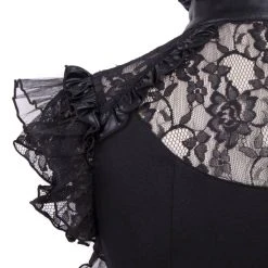 RQ-BL Countess Black Sleeveless Top 8 RQ-BL Countess Black Sleeveless Top -PUNK RAVE Sales RQBL0313e 1200x