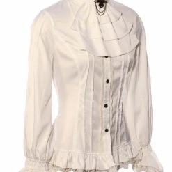 RQ-BL Steampunk Dolores Blouse 2 RQ-BL Steampunk Dolores Blouse -PUNK RAVE Sales RQBL0363b 1200x