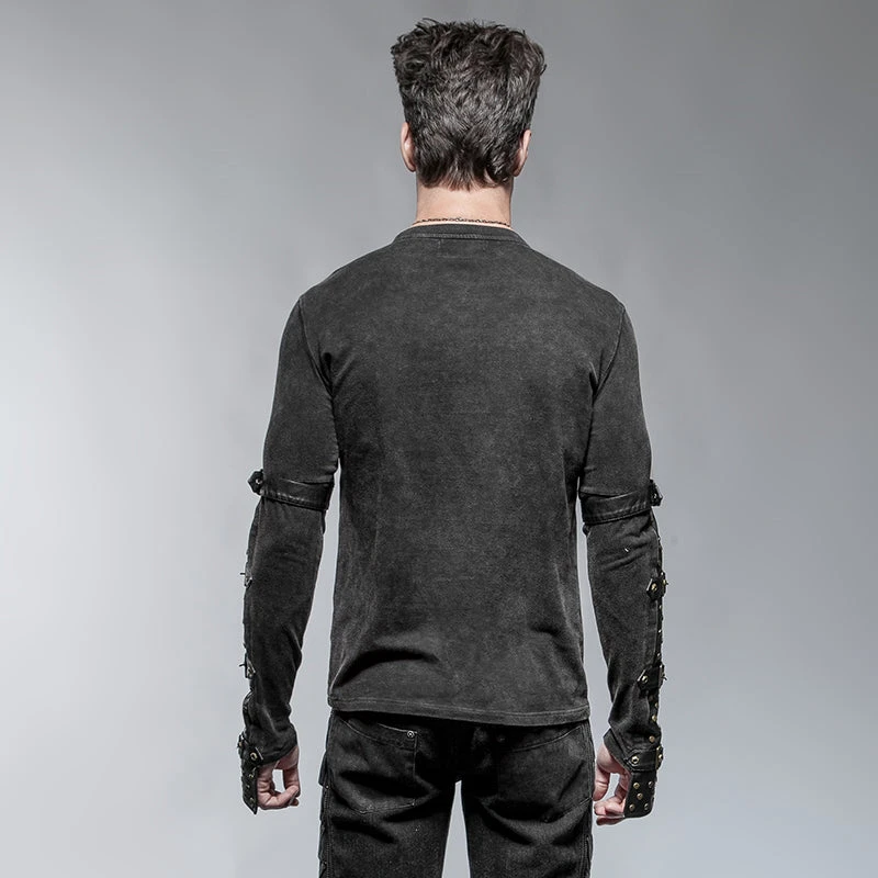 Steampunk Mercenary Top Punk Rave Steampunk Mercenary Top -PUNK RAVE Sales T 427