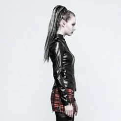 Punk Rave CyberPunk Short Jacket 2 Punk Rave CyberPunk Short Jacket -PUNK RAVE Sales Y 785 3 1200x