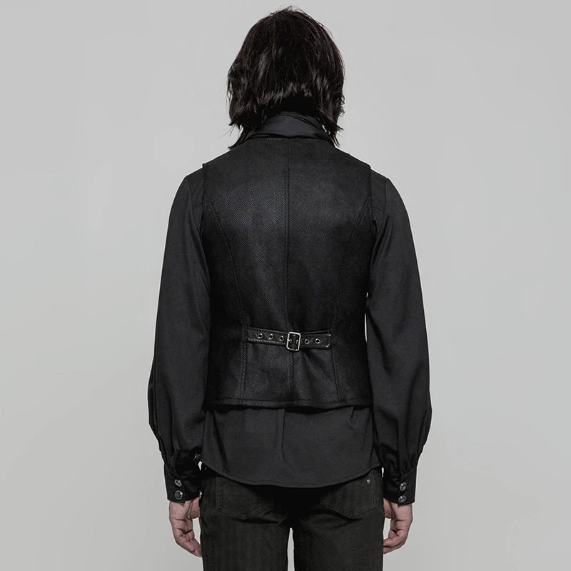 Punk Rave Duke Of Burgundy Vest 4 Punk Rave Duke Of Burgundy Vest - Image 4