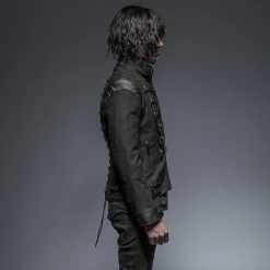 Punk Rave Ghost Driver Jacket 9 Punk Rave Ghost Driver Jacket -PUNK RAVE Sales black gothic jacket 800x800 1200x