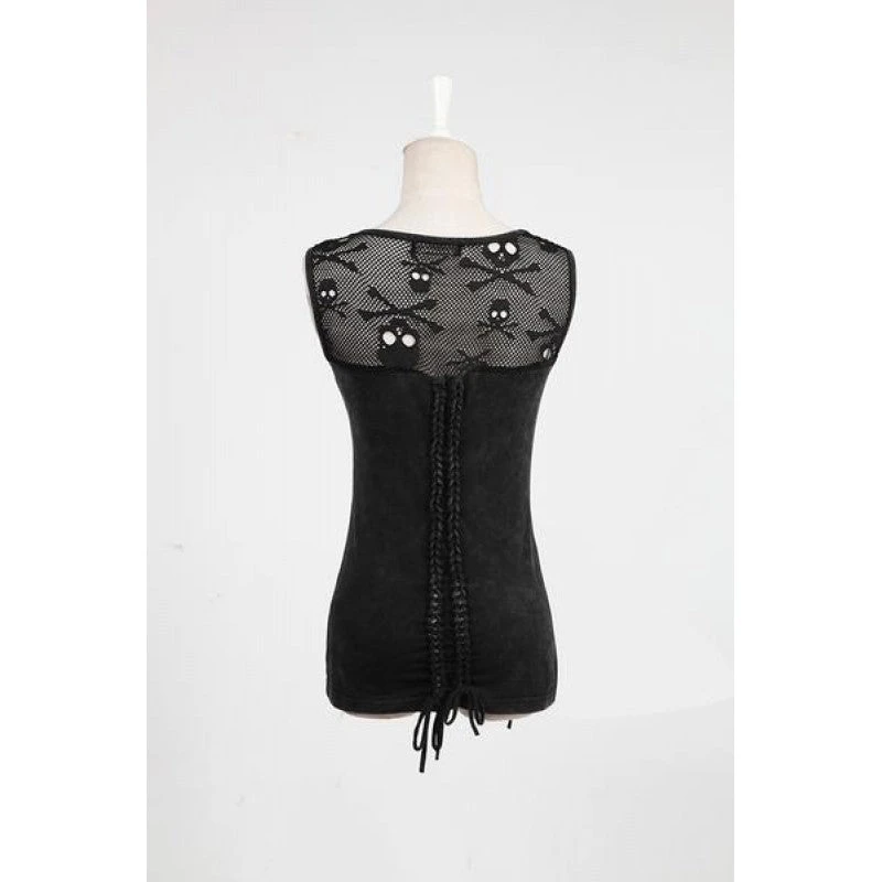 Bone Nuit top Punk Rave Bone Nuit Top -PUNK RAVE Sales bone nuit top 1