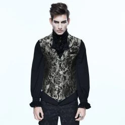 Devil Fashion Silver Elegance Men’s Vest