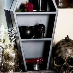 Alternative view of Dreaming Of Falling Rest In Peace Coffin Shelf