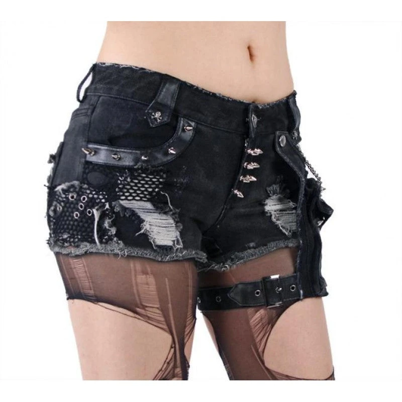 Tomb Raider Shorts Punk Rave Tomb Raider Shorts -PUNK RAVE Sales gothic mini short