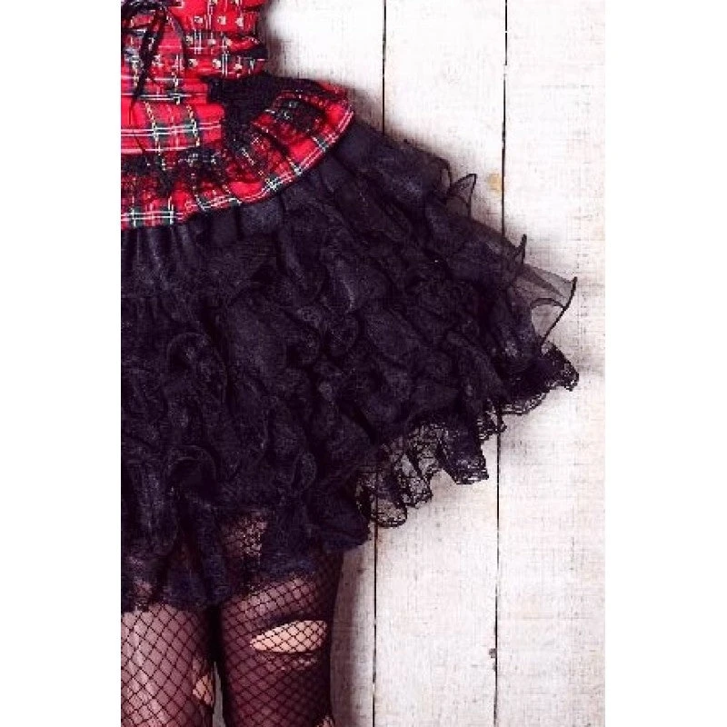 Silly Little Kitty Skirt RQ-BL Silly Little Kitty Skirt -PUNK RAVE Sales lilly kitty skirt 1