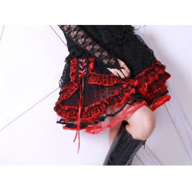 Latin Dancer Skirt RQ-BL Latin Dancer Skirt -PUNK RAVE Sales lolita dancer skirt 2