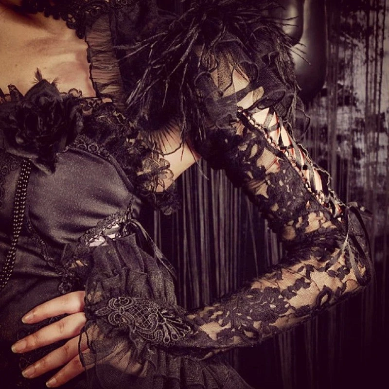RQ-BL Moulin Rouge Half Shrug 5 RQ-BL Moulin Rouge Half Shrug - Image 5