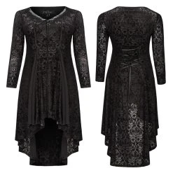 Punk Rave Romantic Gothic Summer Dress | Plus Size -PUNK RAVE Sales plus size dress punk rave dq 517 1200x