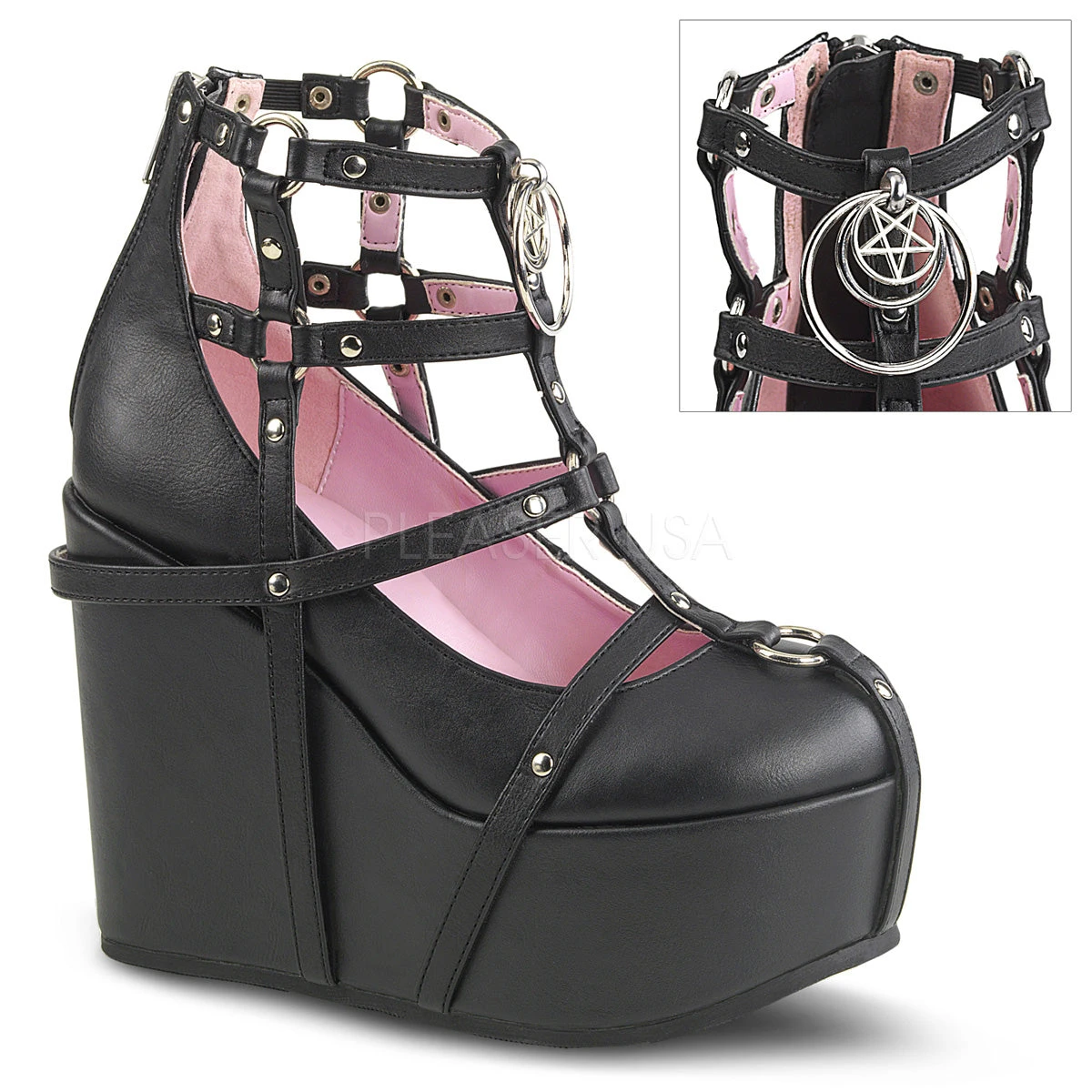 Demonia Witch Pentagram Platform Shoes 3 Demonia Witch Pentagram Platform Shoes - Image 3