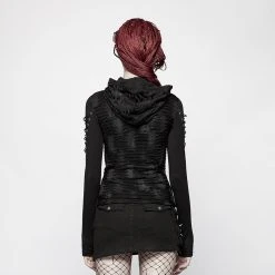 Punk Rave Female Assasain Hoodie 3 Punk Rave Female Assasain Hoodie -PUNK RAVE Sales punk hoodie t 438 1200x